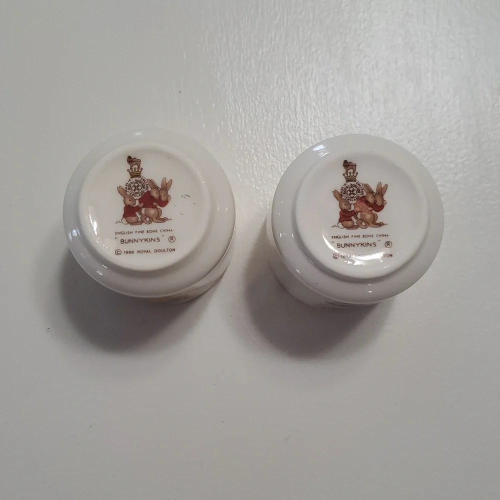 Vintage Royal Doulton Bunnykin Egg Cups